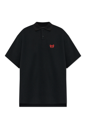 Comme des Garçons Play Polo with logo patch | Men's | Vitkac